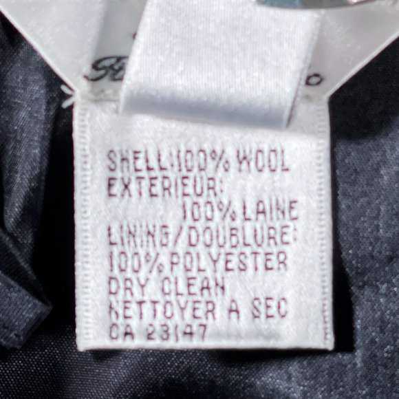 NWT Talbots Pencil Skirt Wool Black White Patterned Pockets Lined Size 2 - Picture 5 of 14